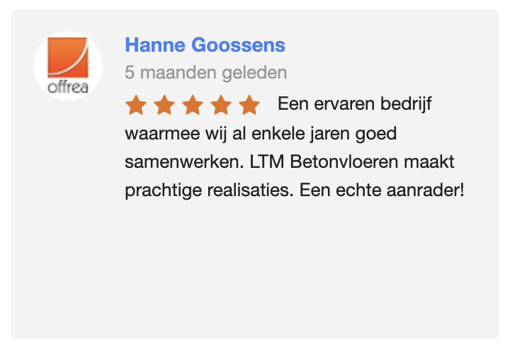 LTM Betonvloeren Review